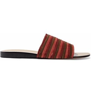 Rag&Bone Cameron Slide suede square toe Slide